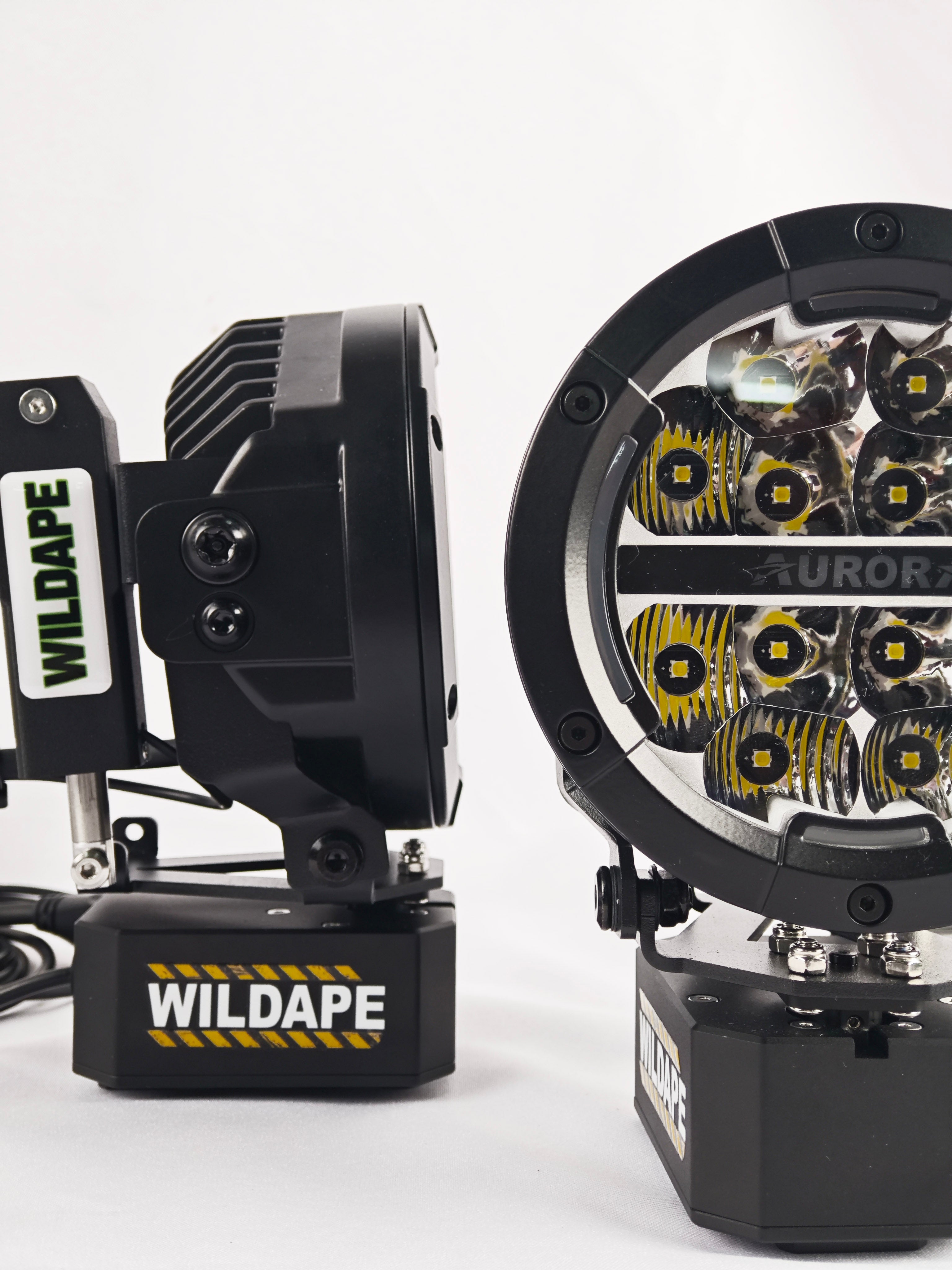 5 inch Remote-Controlled Multi-Angle Adjustable Spotlight(a pair)