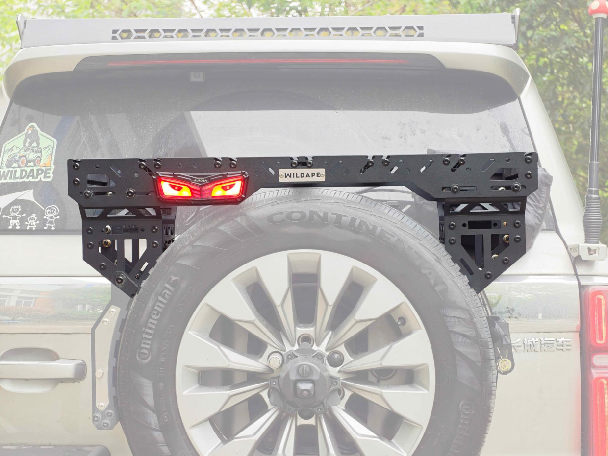 Spare Tire Cargo Rack