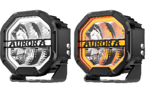 6 inch Remote-Controlled Multi-Angle Adjustable Spotlight（a pair）