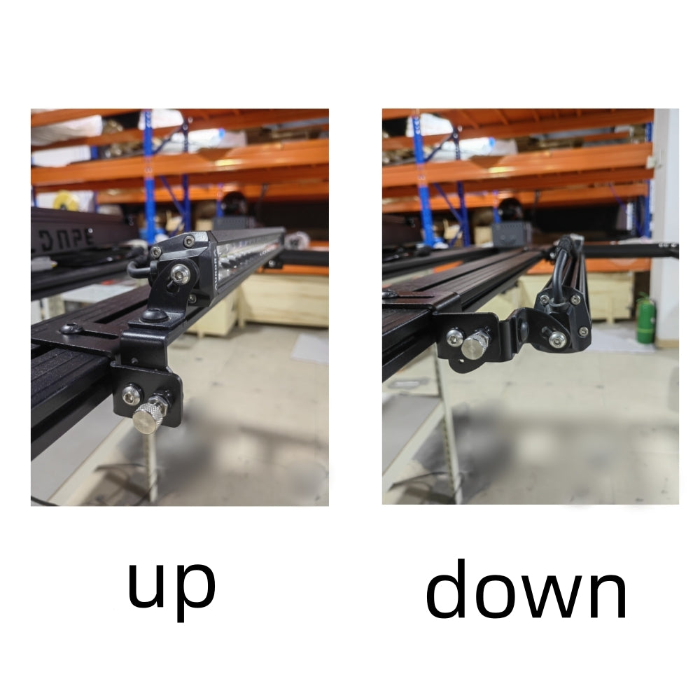 Manual Folding Light Mount