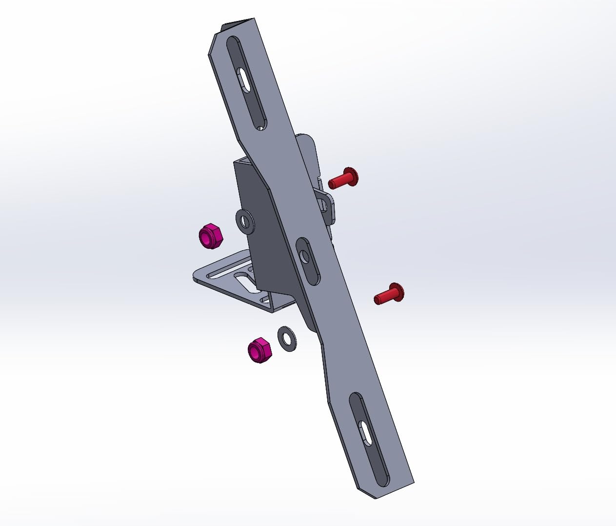 Recovery Boards & Traction Boards Universal Side Mounting Brackets