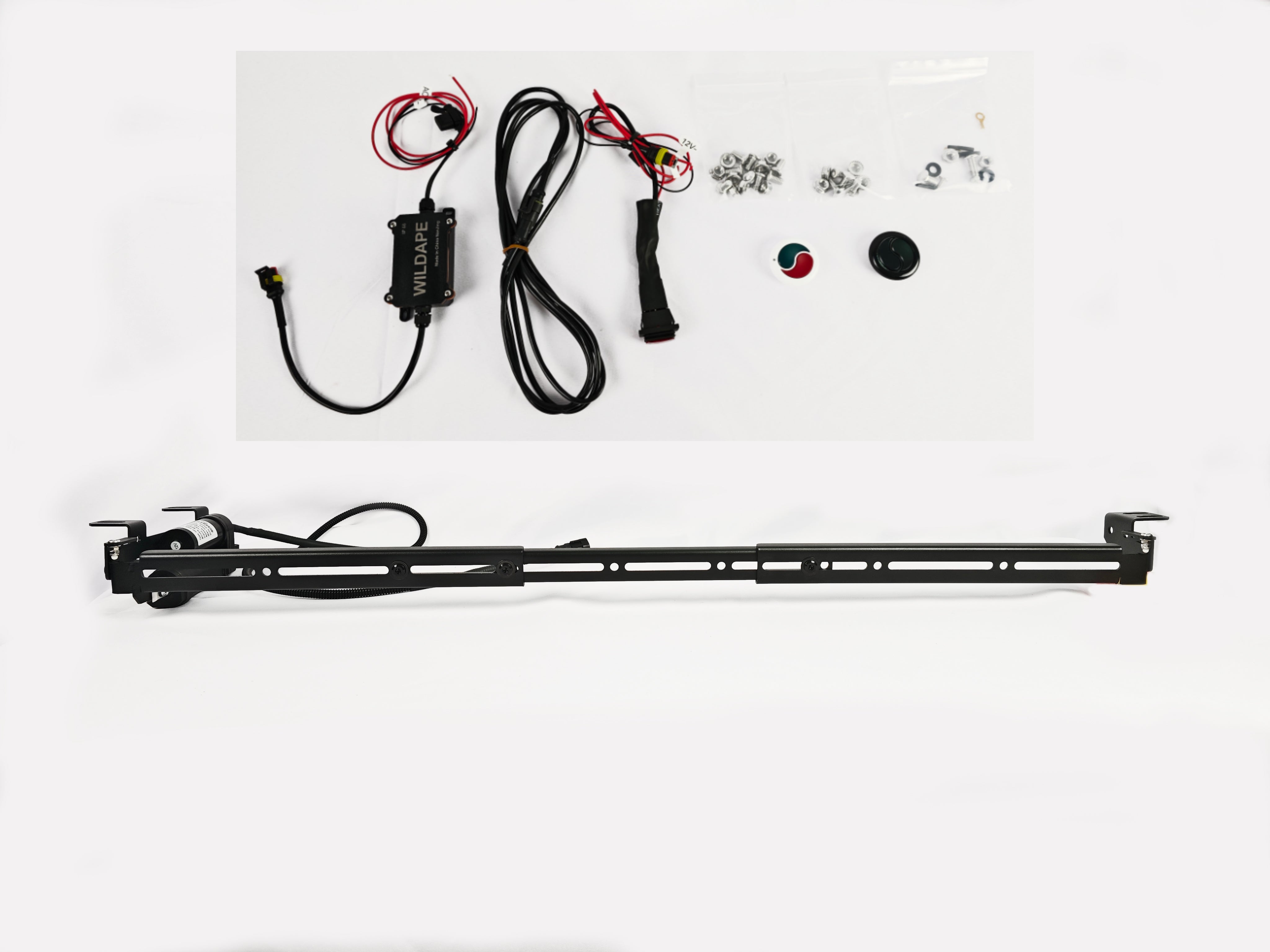 Light Bar Mount Actuator Electric Angle Adjustment